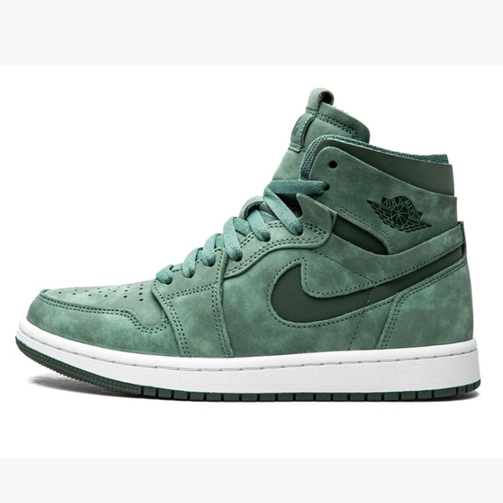 Jordan 1 High Zoom Air CMFT in Bicoastal Noble Emerald Green sz 6.5 Women's